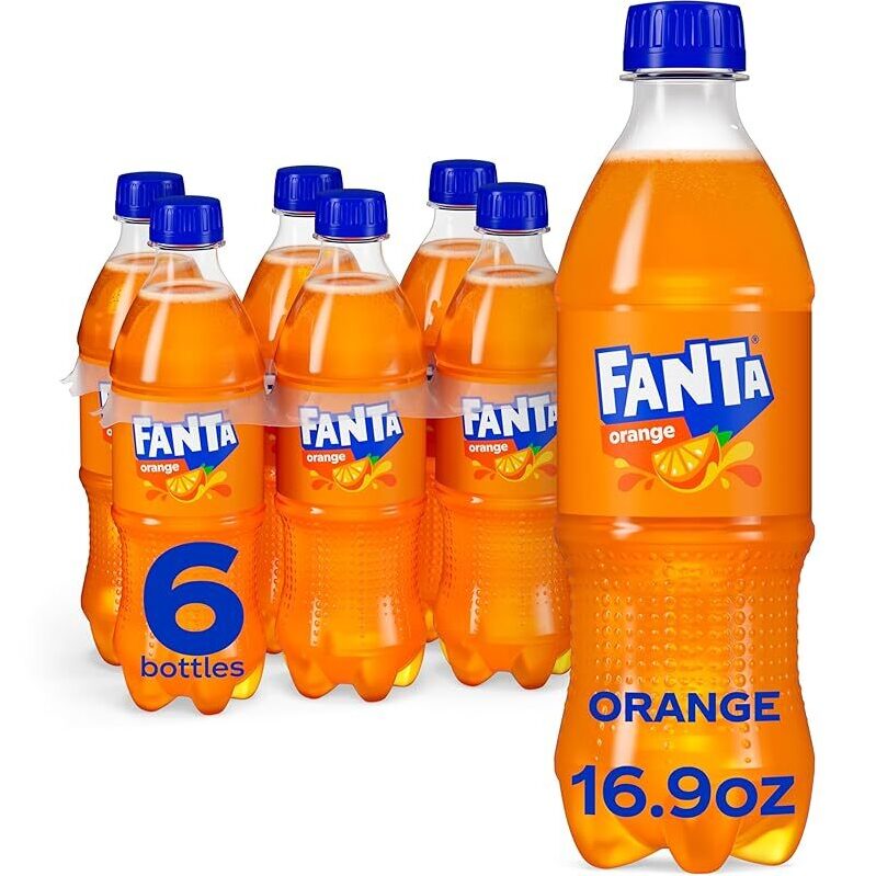 Fanta Orange Soda - 6-Pack Deal