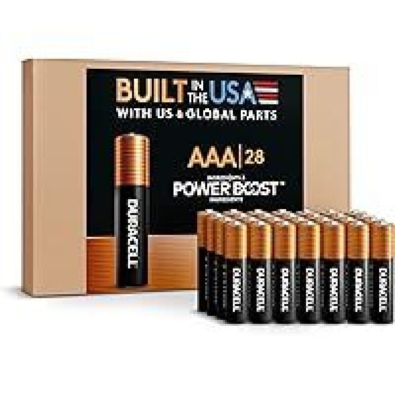 Reliable Duracell Coppertop AAA Batteries, 28 Count - Long-Lasting Power