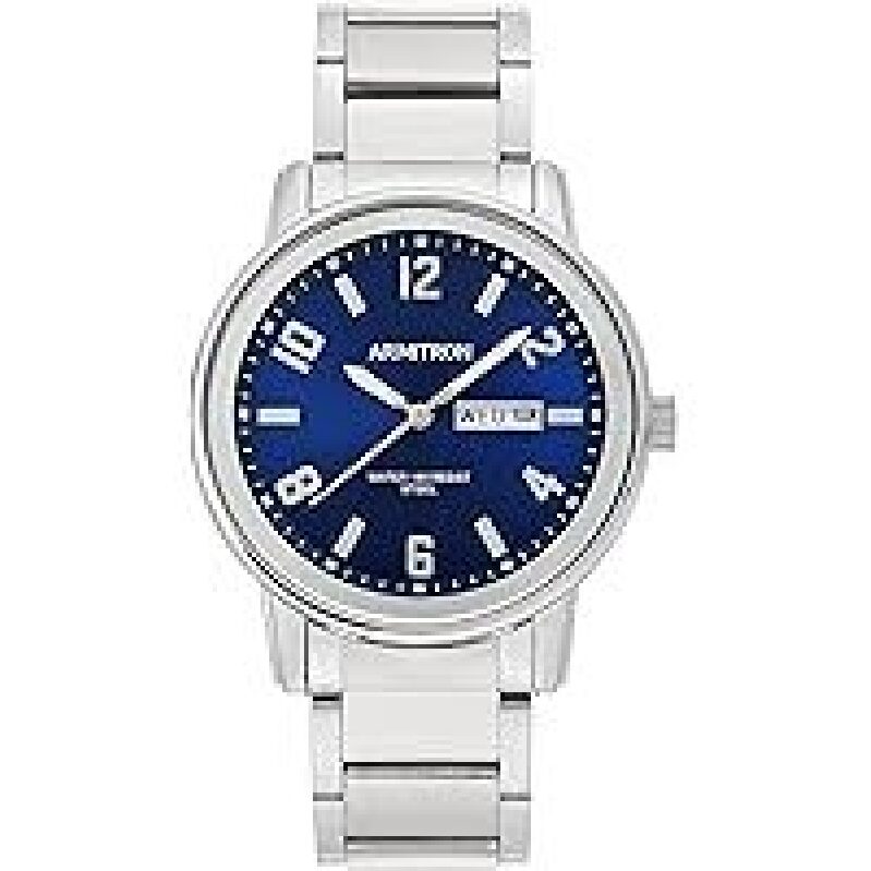Armitron Men's Day/Date Watch with Blue Sunray Dial