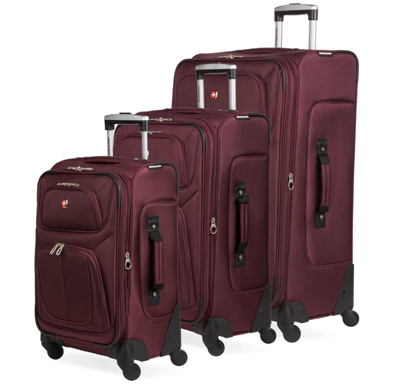 SWISSGEAR Sion Softshell Expandable Luggage Set - Ideal for Travel