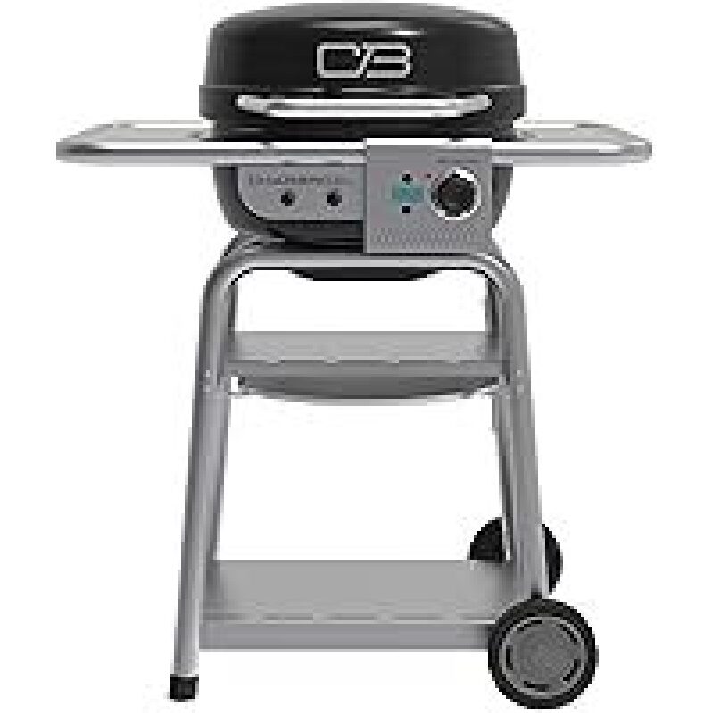 Versatile Charbroil 3-in-1 Dual Fuel Outdoor Bistro Pro Electric Grill