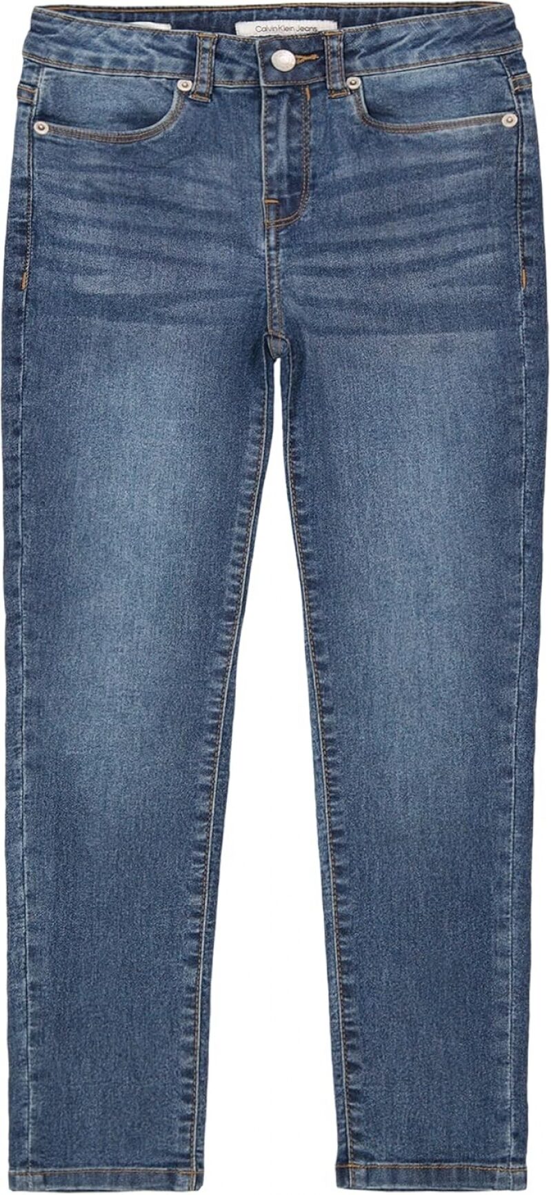 Calvin Klein Girls' Skinny Fit Stretch Denim Jeans - Ultimate Comfort