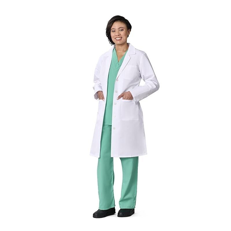 Medline Women's Lab Coat - Professional Medical Coat for Women