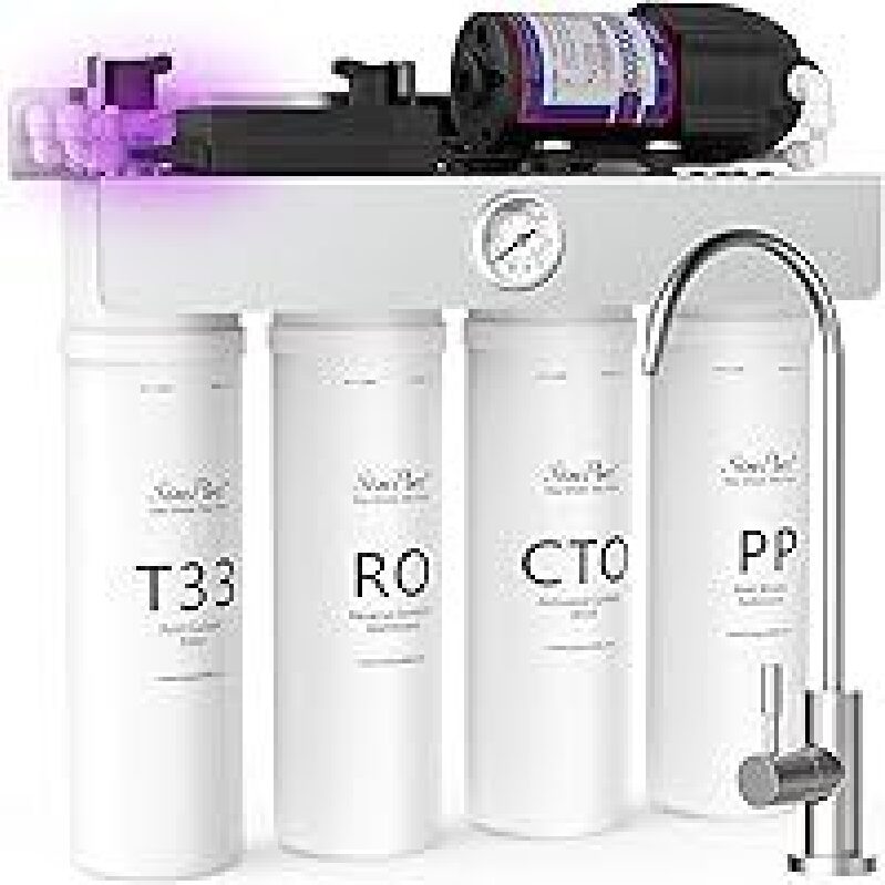 SimPure UV Tankless Reverse Osmosis System: Ultra-Clean Water Filtration