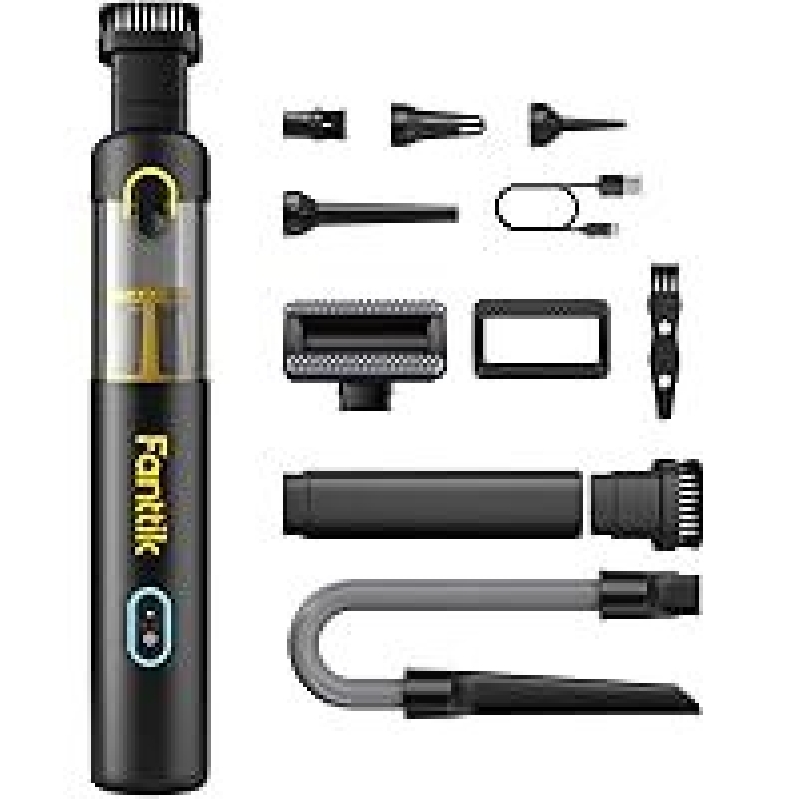 Fanttik Slim V8 APEX 4-in-1 Portable Mini Car Vacuum - High Efficiency & Compact Design