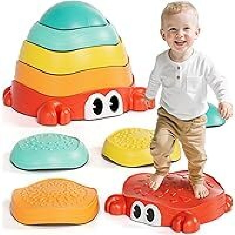 Lehoo Castle Stepping Stones: Safe, Fun, Durable Balance Toy for Kids