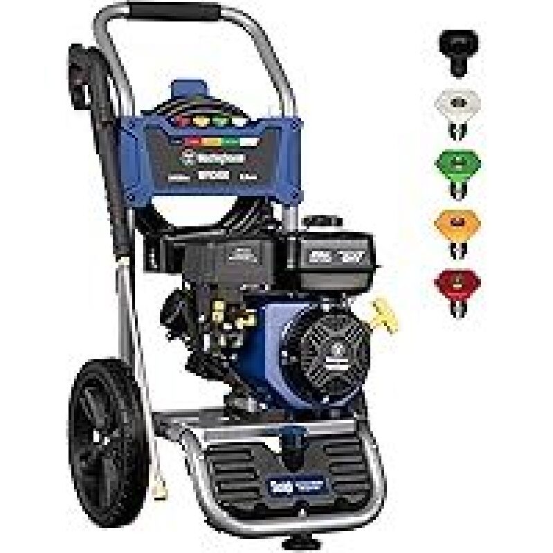 High-Performance Westinghouse 3400 PSI Gas Pressure Washer - Ideal for Deep Cleaning
