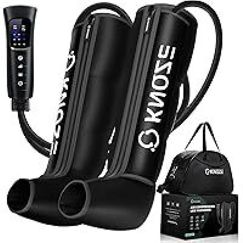KNQZE Air Compression Leg Recovery System for Neuropathy and Blood Circulation