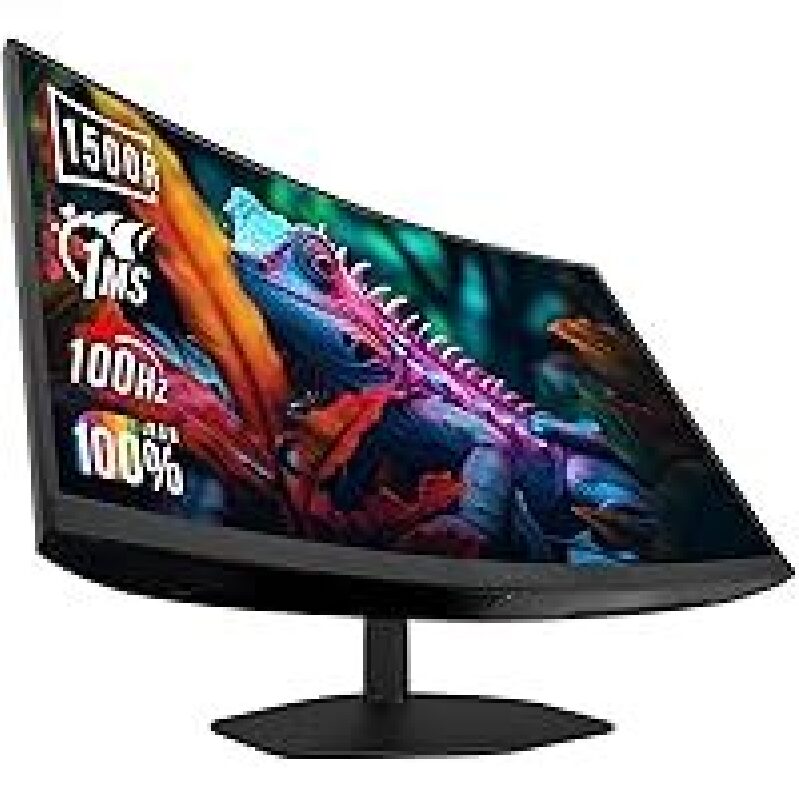 Sceptre 24-inch 1080p 100Hz Curved Gaming Monitor - Vibrant Colors, Smooth Gameplay