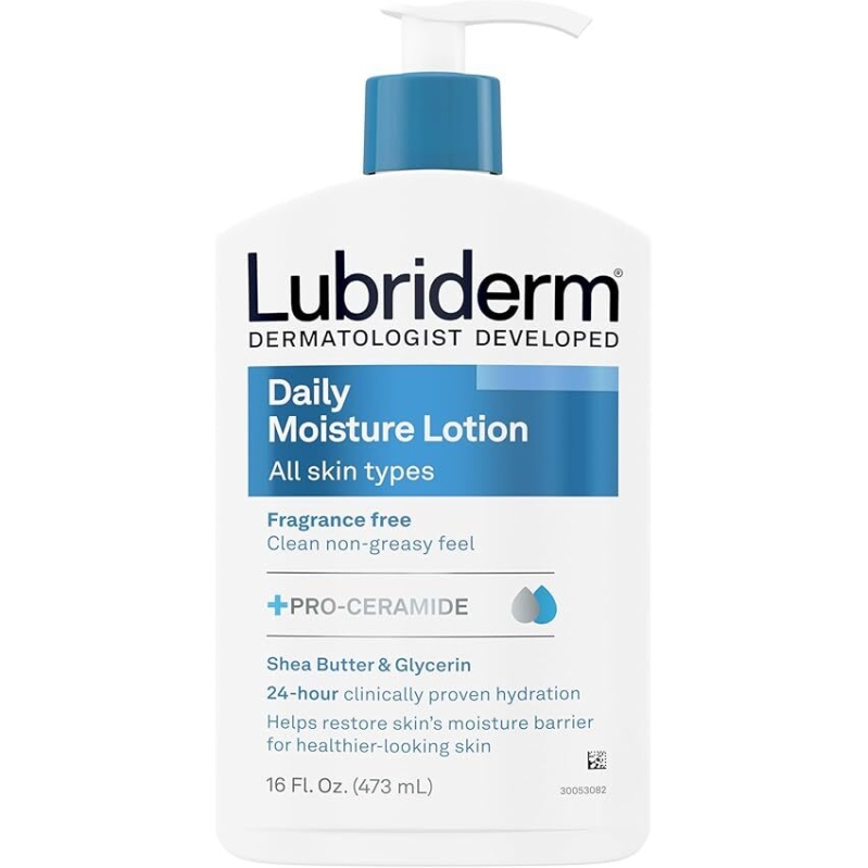Lubriderm Fragrance Free Daily Moisture Lotion with Pro-Ceramide - 16oz