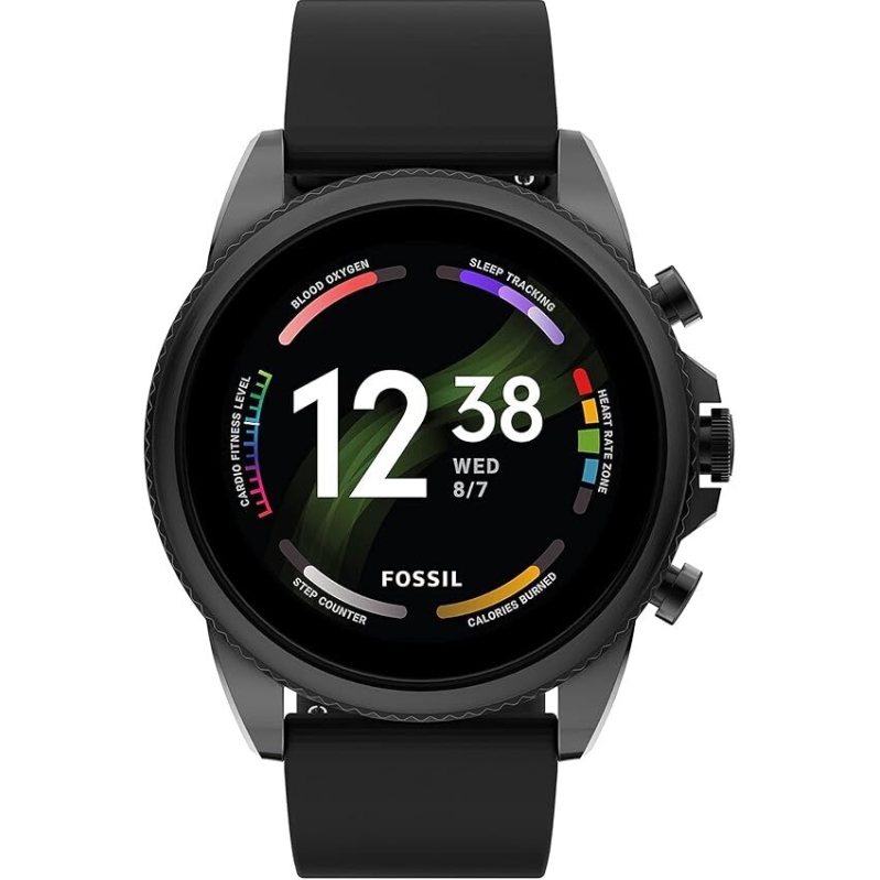 Fossil Gen 6 44mm Smartwatch with Alexa - Sleek Black Design