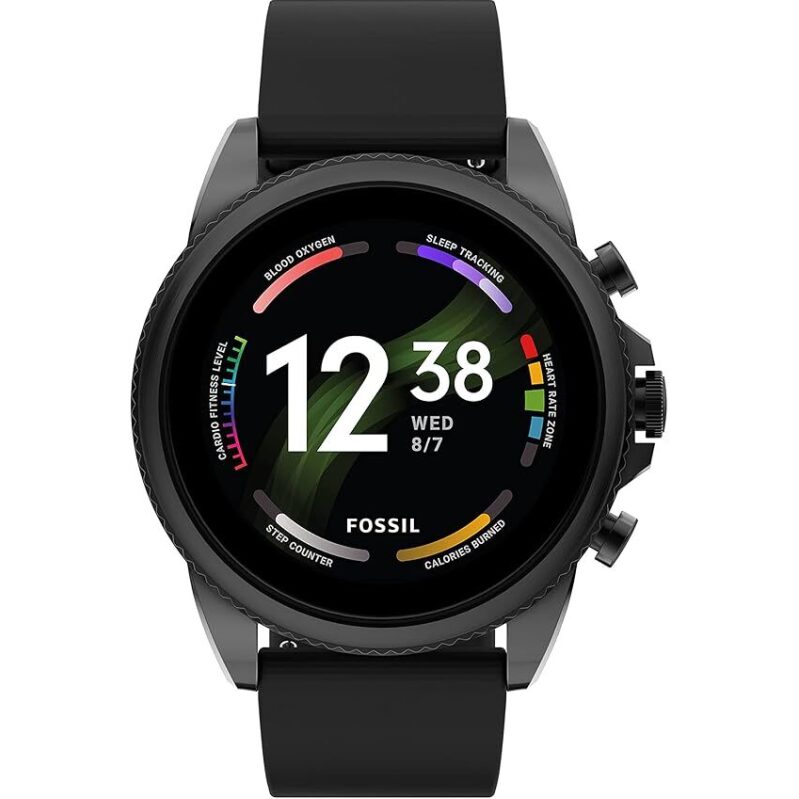 Fossil Gen 6 44mm Smartwatch with Alexa - Sleek Black Design