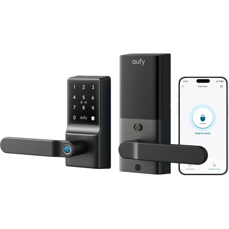 Eufy Smart Lock C33 Keypad Door Lock with Handle - Ultimate Home Security