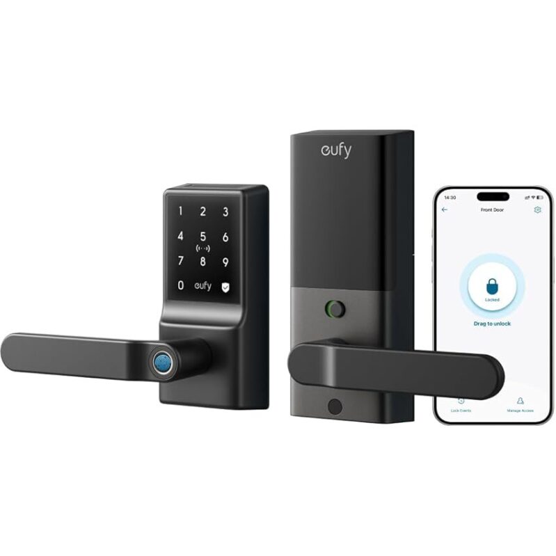 Eufy Smart Lock C33 Keypad Door Lock with Handle - Ultimate Home Security