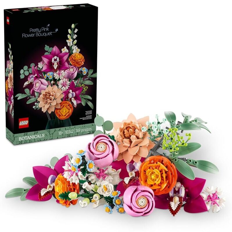 LEGO Botanicals Pretty Pink Flower Bouquet - 10342