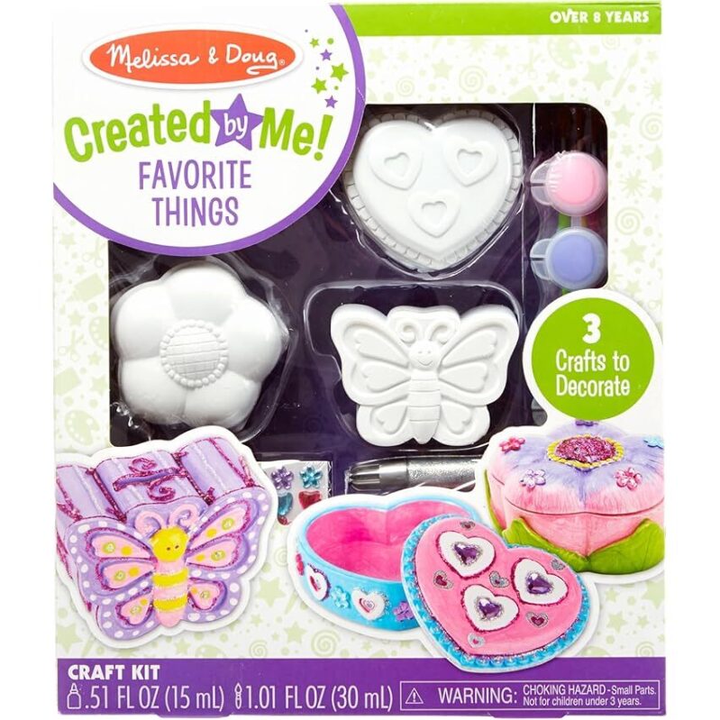 Melissa & Doug Created by Me! Favorite Things Craft Kits Set