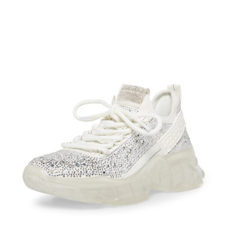 Steve Madden Women's Crystal Embellished Sneakers - Chic and Comfortable