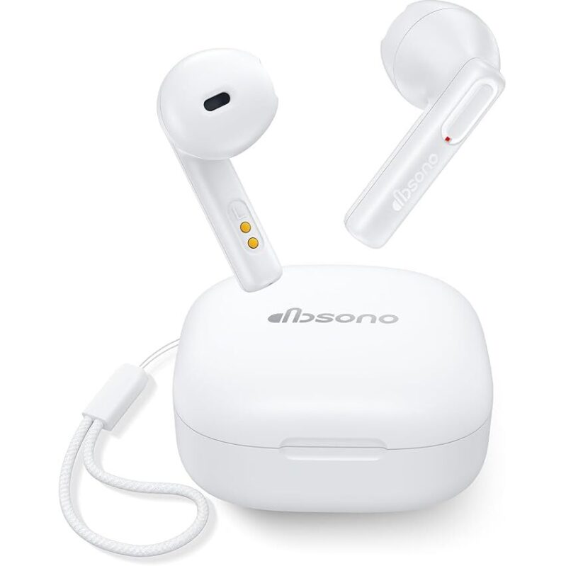 Dbsono True Wireless Earbuds Bluetooth Headphones - Ultra-Lightweight & Zero-Pressure Fit