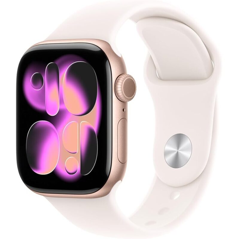 Apple Watch Series 11 GPS 42mm Smartwatch w/Sport Band - Health Monitoring & Sleep Tracking