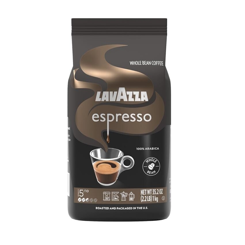 Lavazza Espresso Whole Bean Coffee - Medium Roast, 2.2lb