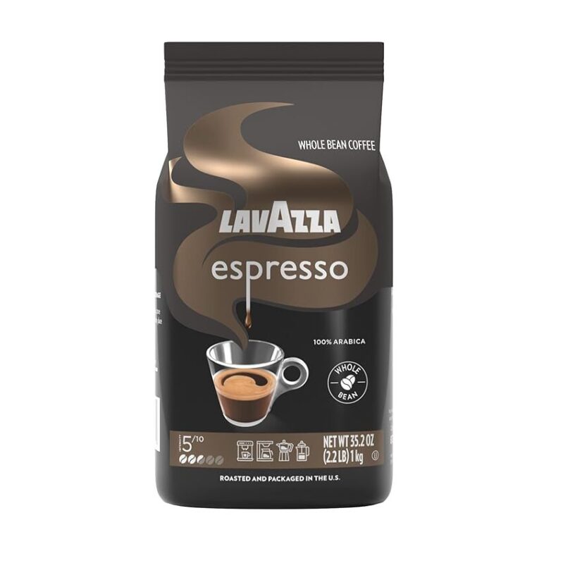 Lavazza Espresso Whole Bean Coffee - Medium Roast, 2.2lb