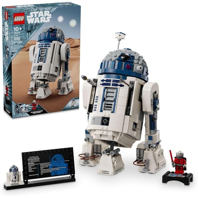 LEGO Star Wars R2-D2 Building Toy Set 75379 – Perfect for Star Wars Fans
