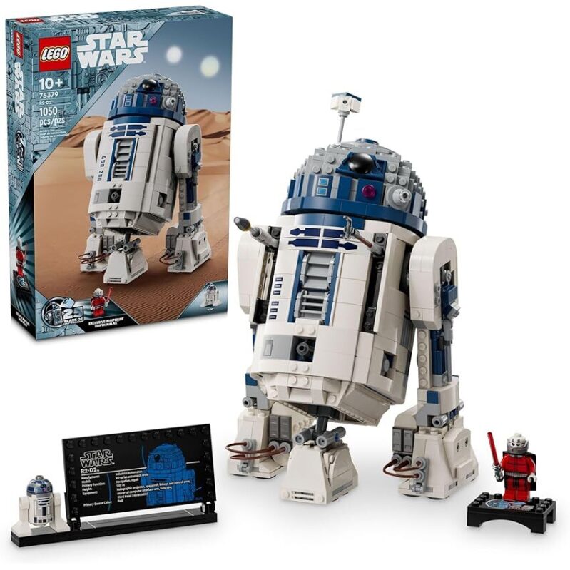 LEGO Star Wars R2-D2 Building Toy Set 75379 – Perfect for Star Wars Fans