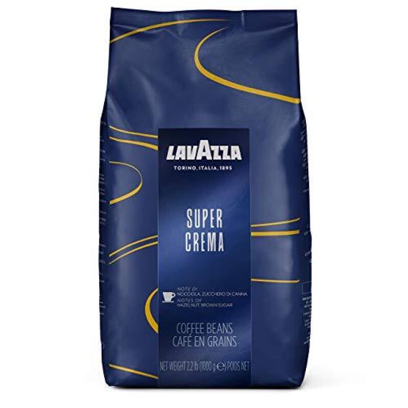 Premium Lavazza Super Crema Coffee Beans on Sale