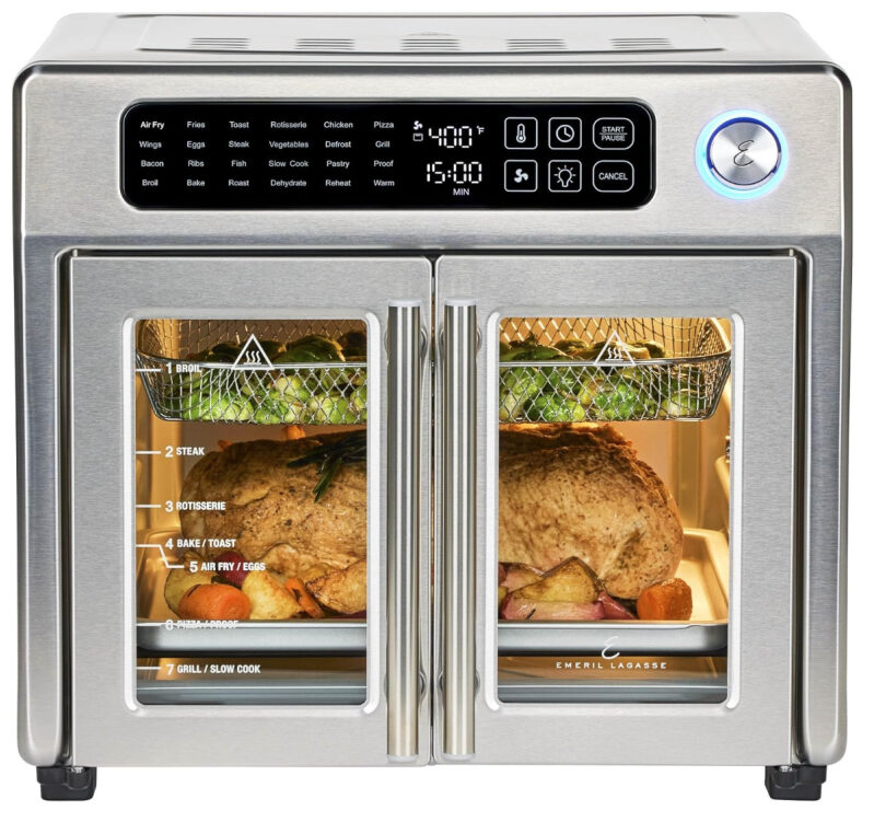 Emeril Lagasse 26QT Stainless Steel Air Fryer Oven on Sale