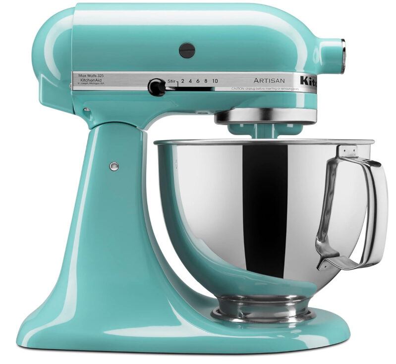 KitchenAid 5-Quart Artisan Stand Mixer, Light Aqua - Spring Sale