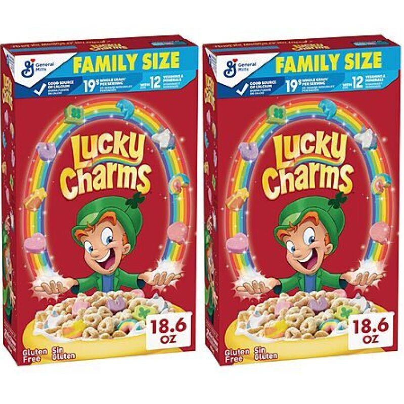 Lucky Charms Breakfast Cereal 2-Pack Deal - Affordable & Nutritious