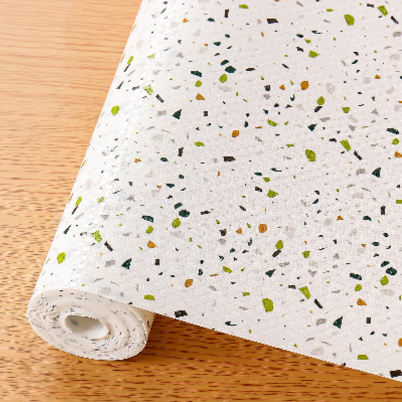 Elegant Terrazzo Backsplash for Modern Kitchens - 17.5'x78.7'