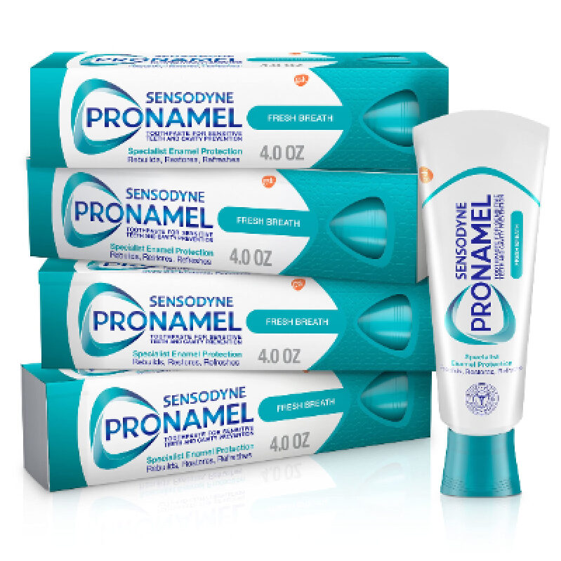 Sensodyne Pronamel Fresh Breath Toothpaste - 4 oz, 4 Pack