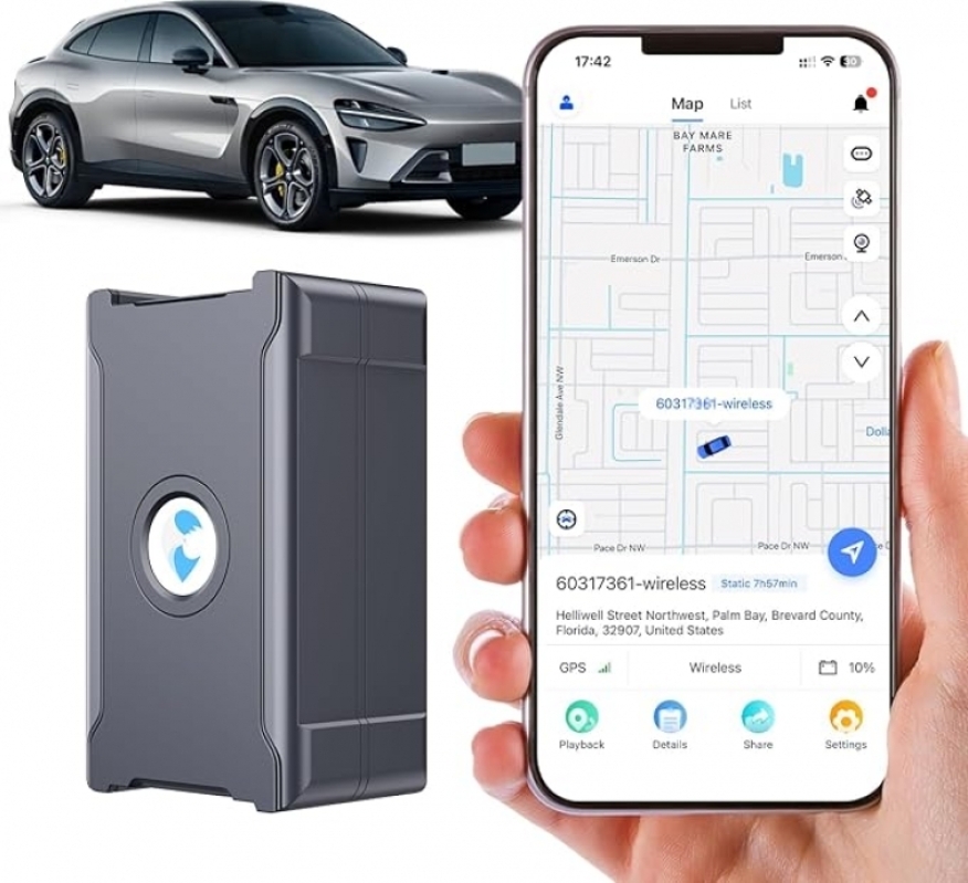 Long Battery Life GPS Tracker for Vehicles with Real-Time Updates