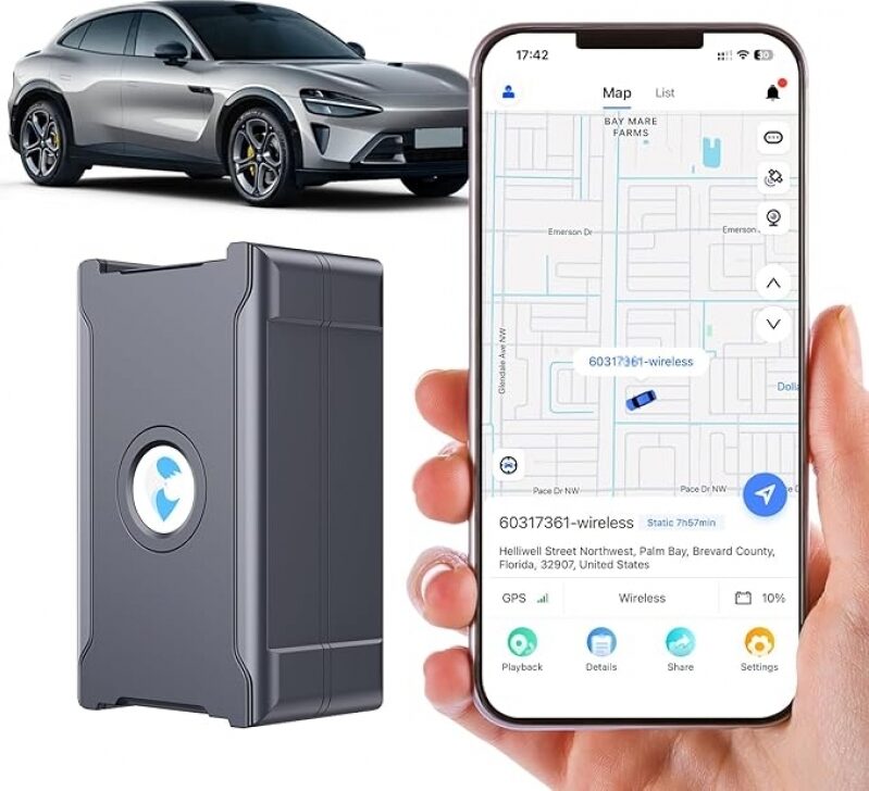 Long Battery Life GPS Tracker for Vehicles with Real-Time Updates