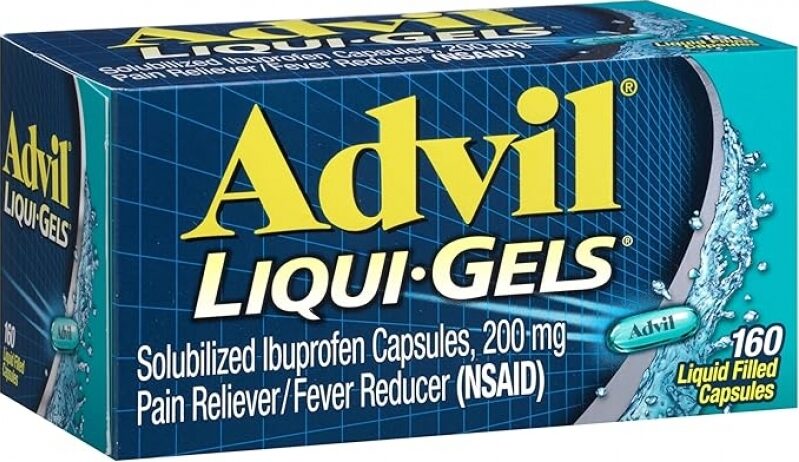 Advil Liqui-Gels Pain Reliever and Fever Reducer - 160 Liquid Filled Capsules