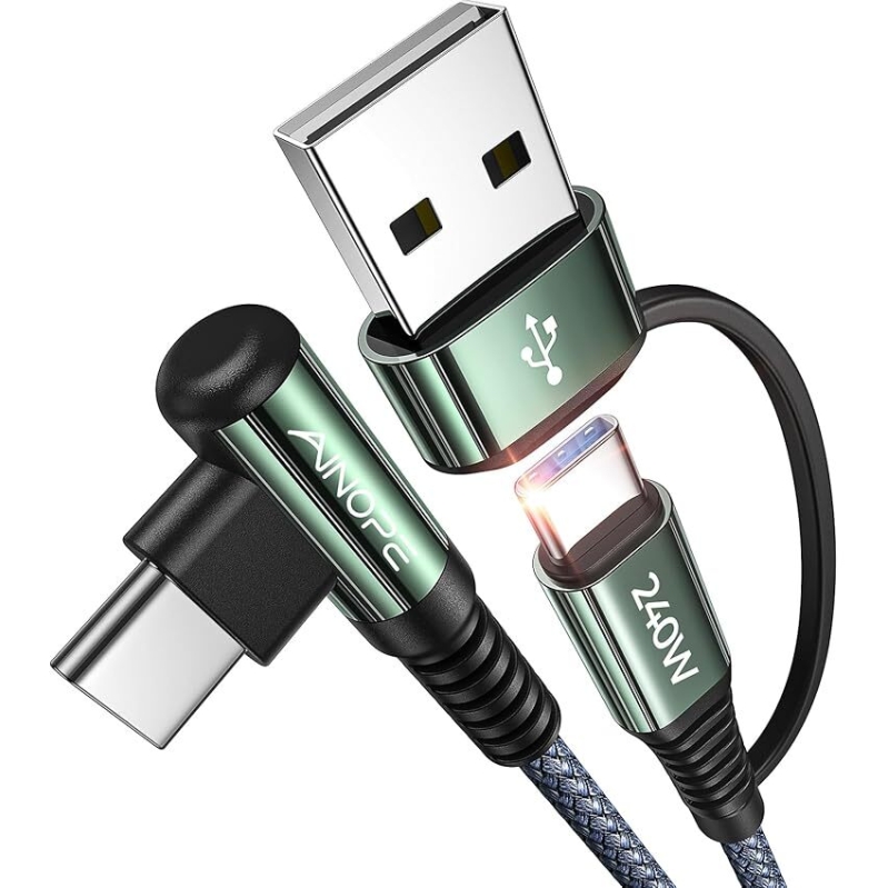 240W Fast Charger USB-C to USB-C Cable - 10FT