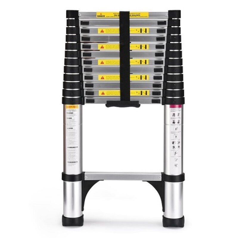 Soctone Aluminum Alloy Telescoping Ladder - Spring Sale