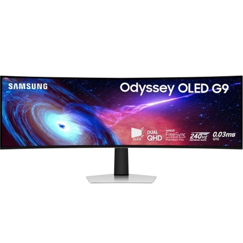 Samsung Odyssey OLED G9 Gaming Monitor - 49-inch, 240Hz, HDR10+, QHD
