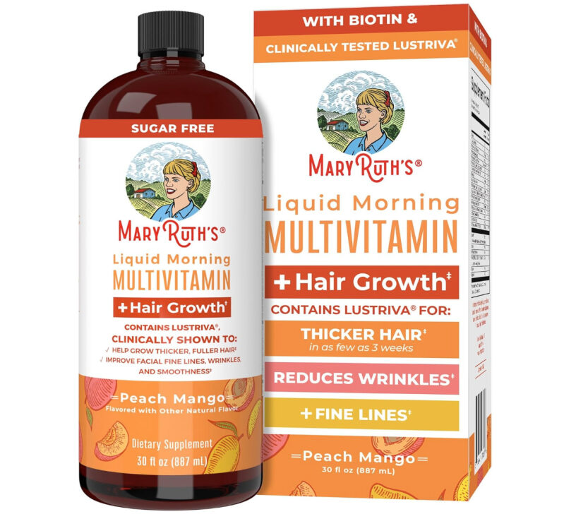 MaryRuth's Liquid Multivitamin with Hair Growth - 30 fl oz