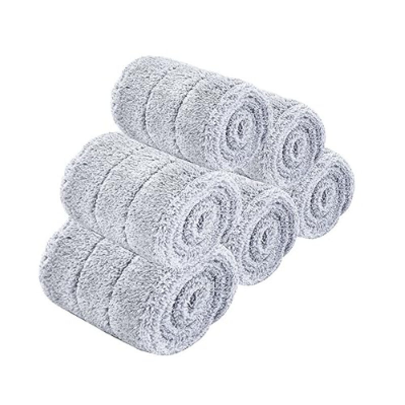 Versatile 32/36 Inch Mop Head Replacement Pads for Hardwood Floors - 6 Pack