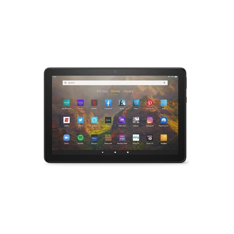 Amazon Fire HD 10 10.1-in 1080p FHD 32GB Tablet Refurb - Bright Display & Long Battery Life