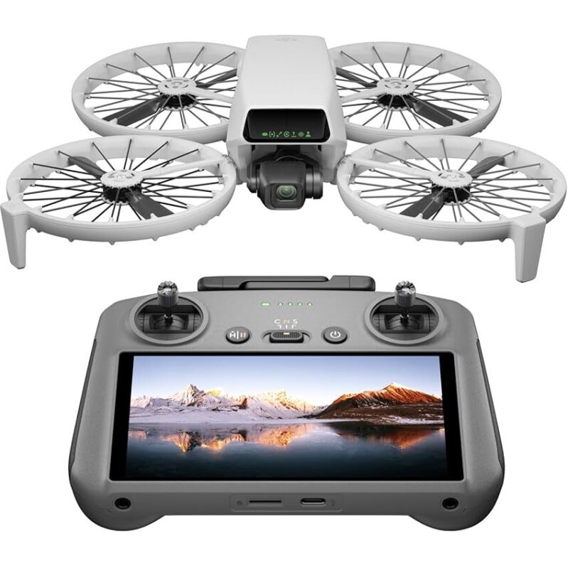 DJI Flip with RC 2 Screen Remote Controller: Capture Stunning 4K Aerial Footage with Ease