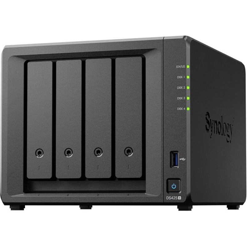 Synology 4-Bay DiskStation DS425+ NAS: Elevate Your Office Efficiency