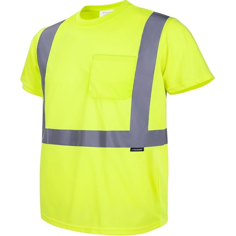 High Visibility ANSI/ISEA 107-2020 Class 2 Safety Shirt