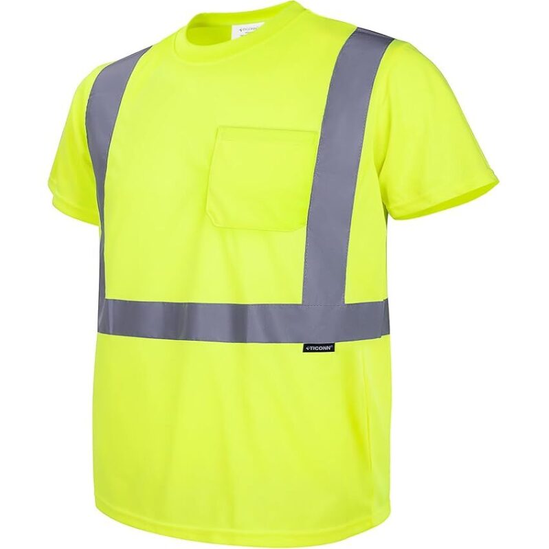 High Visibility ANSI/ISEA 107-2020 Class 2 Safety Shirt