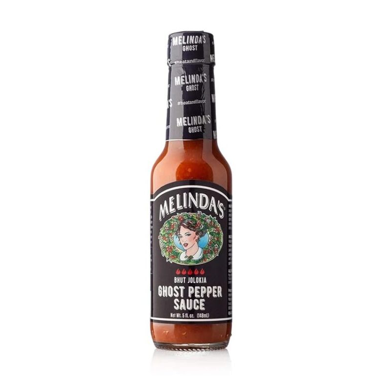 Spicy Melinda's Ghost Pepper Hot Sauce - Perfect Heat and Flavor