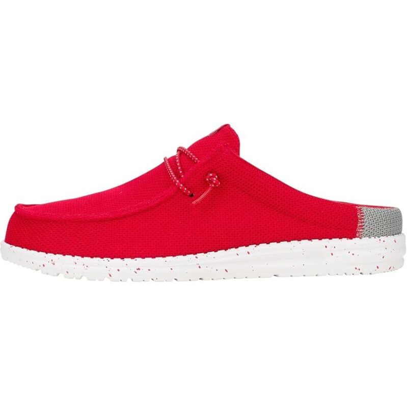 HeyDude Men's Wally Slip Varsity Shoes - Comfortable, Stylish, and Effortless