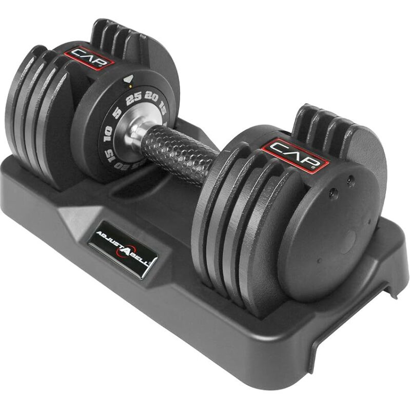 Adjustable Dumbbells 25lb - Efficient Circuit Workouts