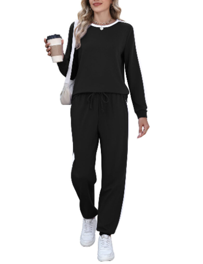 Elegant Long-Sleeve Women's Sportswear Set